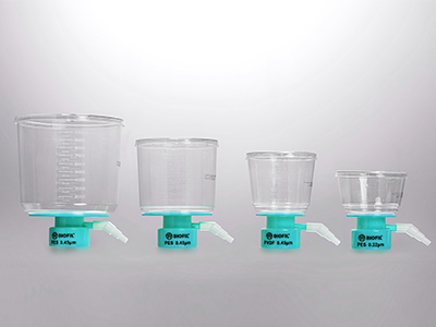 提供多种膜材质以及多种规格（150mL、250mL、500mL、1000mL），满足客户不同实验需求